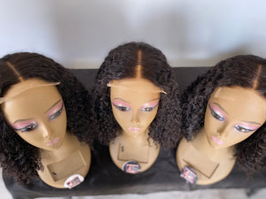 KINKY CURLY HD CLOSURE WIG