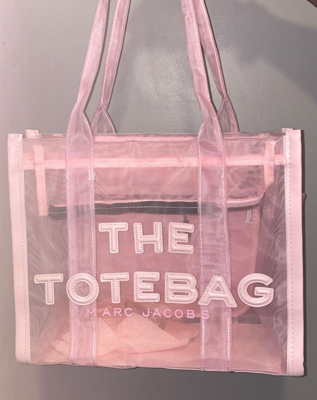 MEDIUM FASHION MESH TOTE BAGS