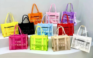 MEDIUM FASHION MESH TOTE BAGS