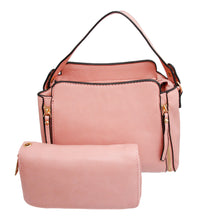 Load image into Gallery viewer, Pink Boxy Zipper Bag Set
