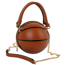 將圖片載入圖庫檢視器 Basketball Vegan Leather Handbag
