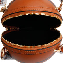 將圖片載入圖庫檢視器 Basketball Vegan Leather Handbag
