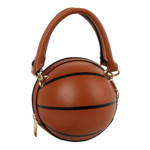 Basketball Vegan Leather Handbag