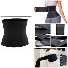 Load image into Gallery viewer, SLIMMING BODY SHAPER INVISIBLE WAIST TRAINER BELT WRAP
