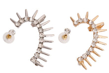 Load image into Gallery viewer, Crystal Spike Ear Cuffs
