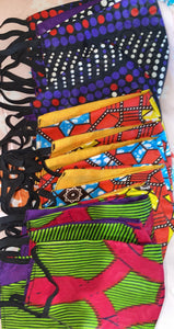 African Printed Masks & Masks Sets