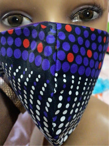 African Printed Masks & Masks Sets