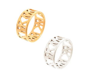 METAL CUT OUT MK RINGS